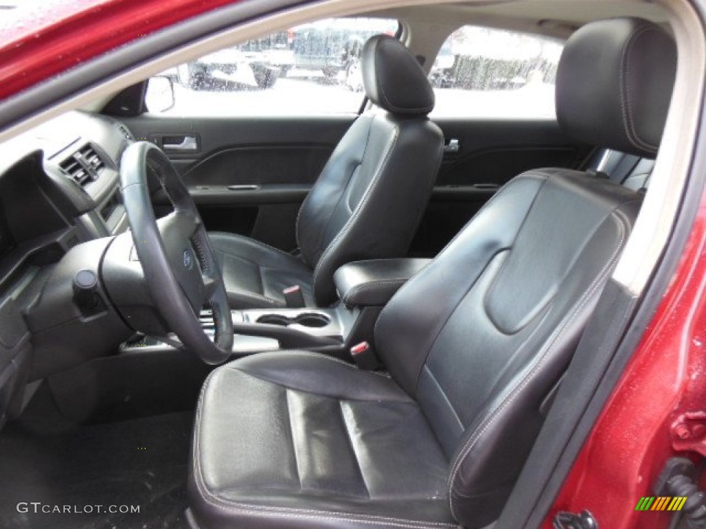 2010 Fusion SEL V6 - Red Candy Metallic / Charcoal Black photo #11