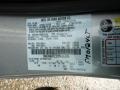  2008 Milan I4 Vapor Silver Metallic Color Code ZY