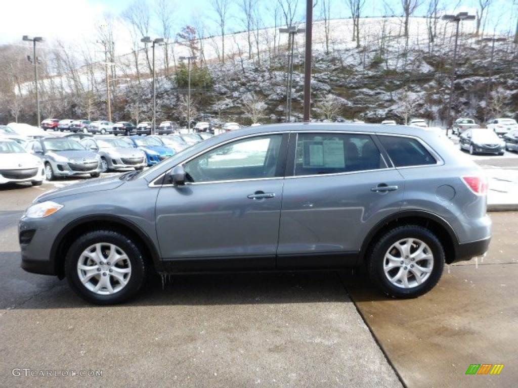 Dolphin Gray Mica 2012 Mazda CX-9 Touring Exterior Photo #76348016