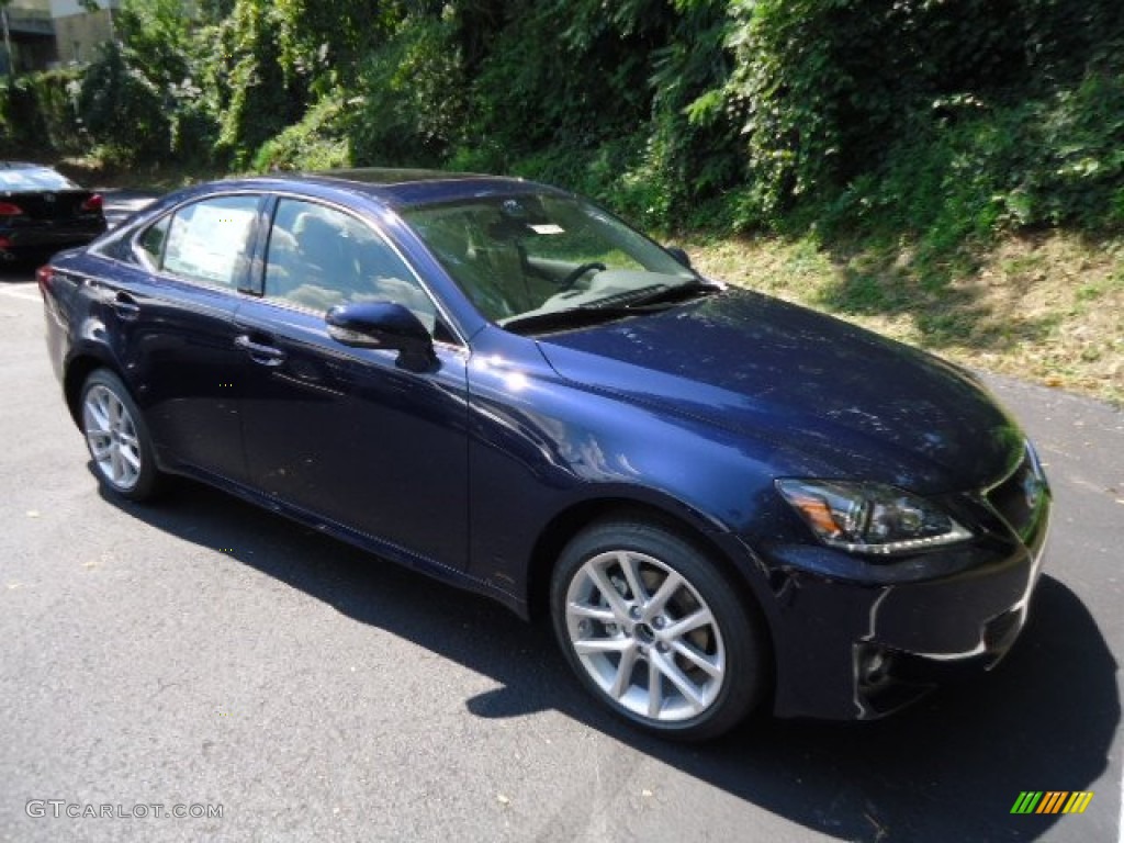 Deep Sea Blue Mica 2012 Lexus IS 250 AWD Exterior Photo #76348807