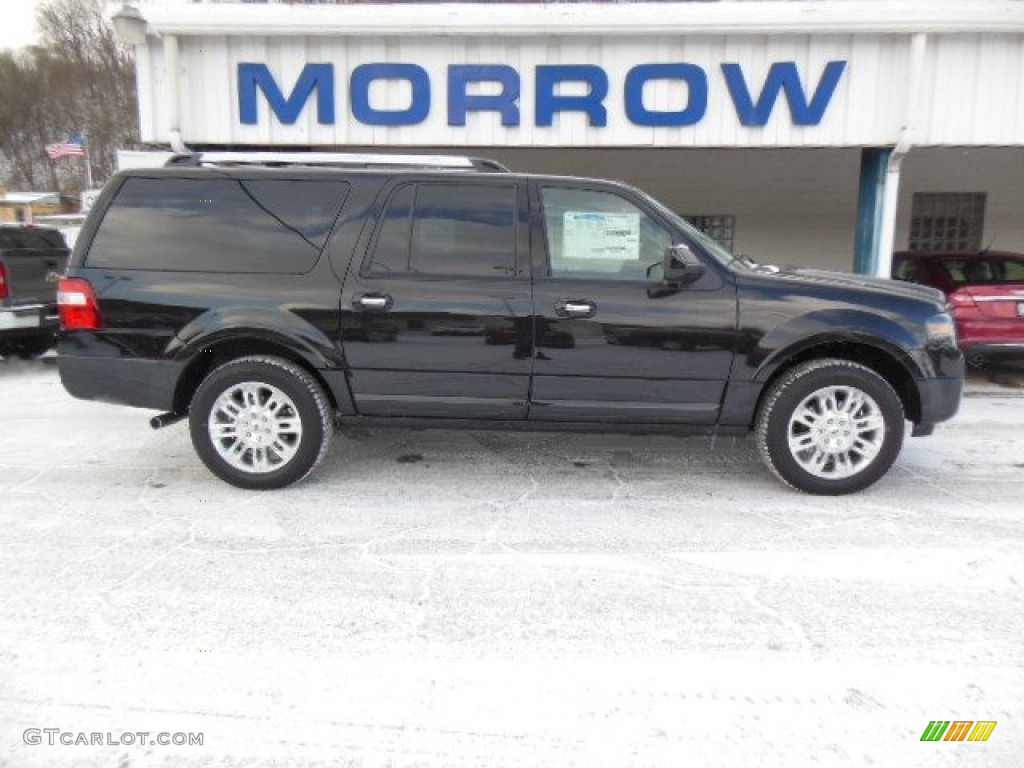 2013 Expedition EL Limited 4x4 - Tuxedo Black / Charcoal Black photo #1