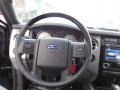 Charcoal Black 2013 Ford Expedition EL Limited 4x4 Steering Wheel