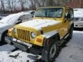 Solar Yellow - Wrangler SE 4x4 Photo No. 4