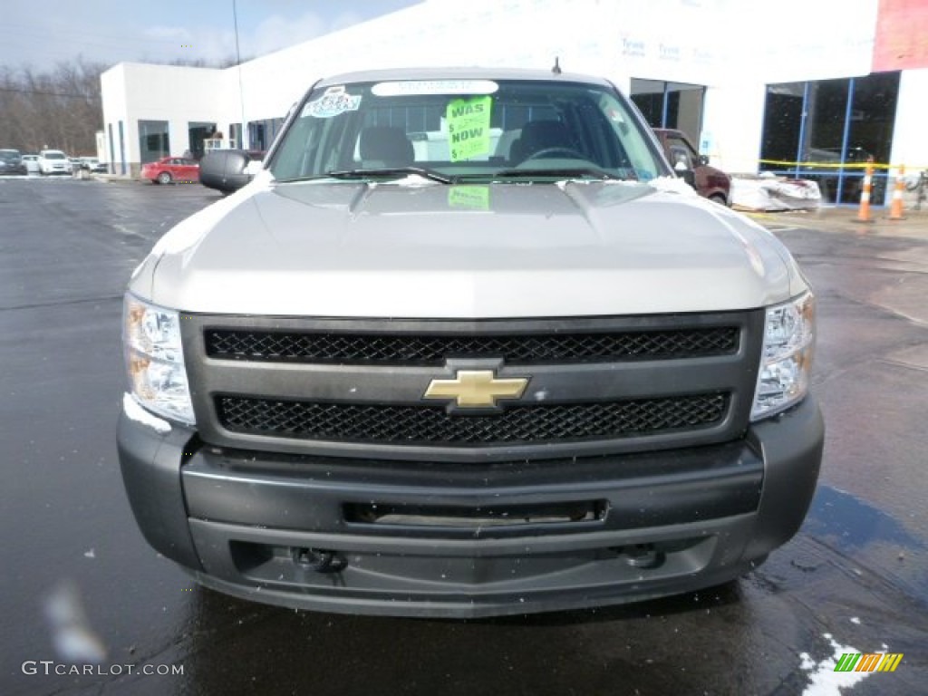 2009 Silverado 1500 Extended Cab 4x4 - Silver Birch Metallic / Dark Titanium photo #8