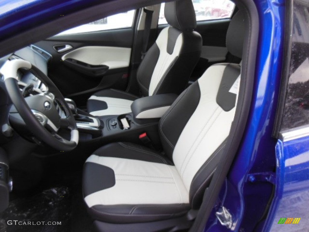 2013 Ford Focus Titanium Hatchback Front Seat Photo #76350768