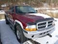 Dark Garnet Red Pearl Coat 2000 Dodge Dakota SLT Extended Cab 4x4