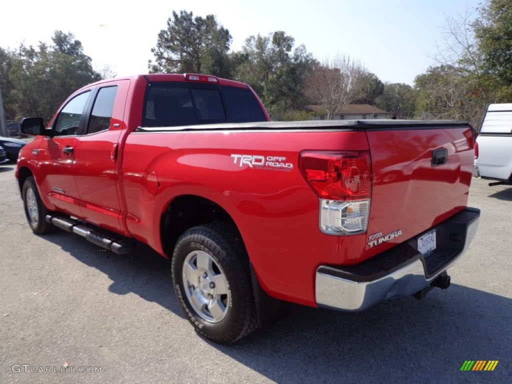 2012 Tundra TRD Double Cab 4x4 - Radiant Red / Graphite photo #3