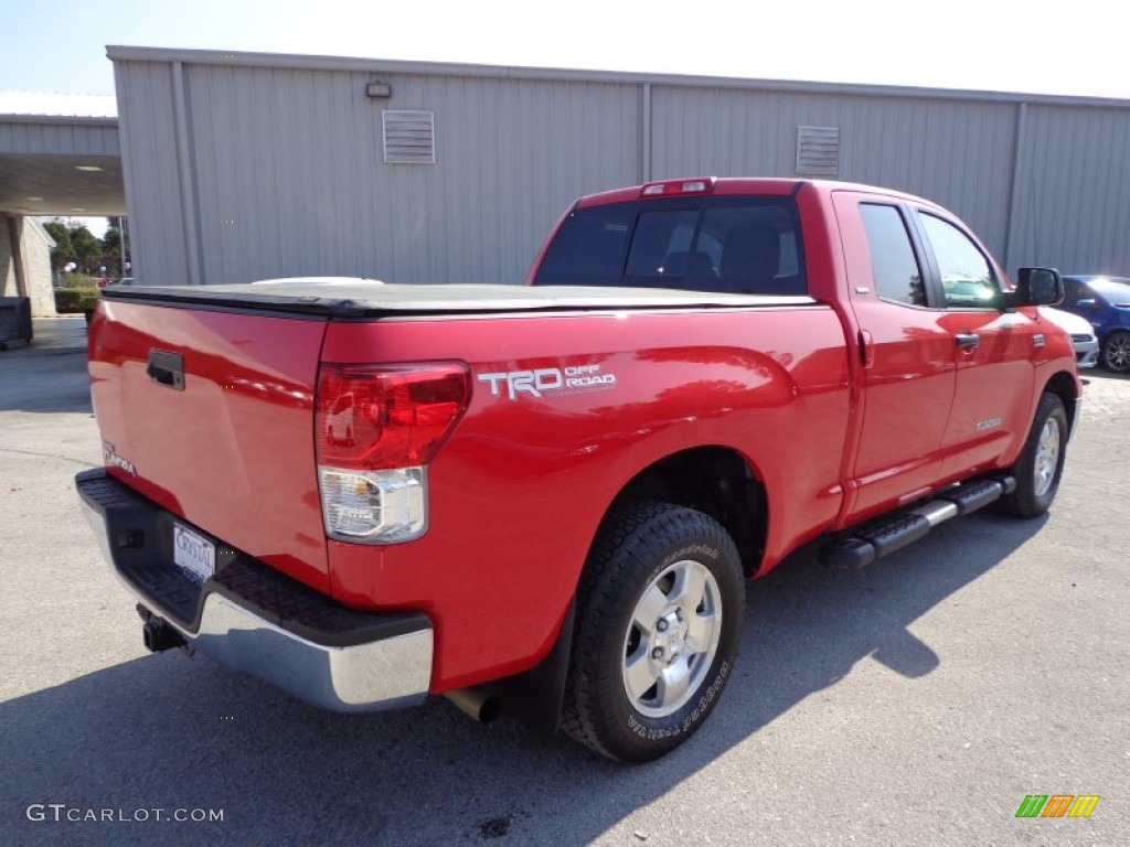 2012 Tundra TRD Double Cab 4x4 - Radiant Red / Graphite photo #8