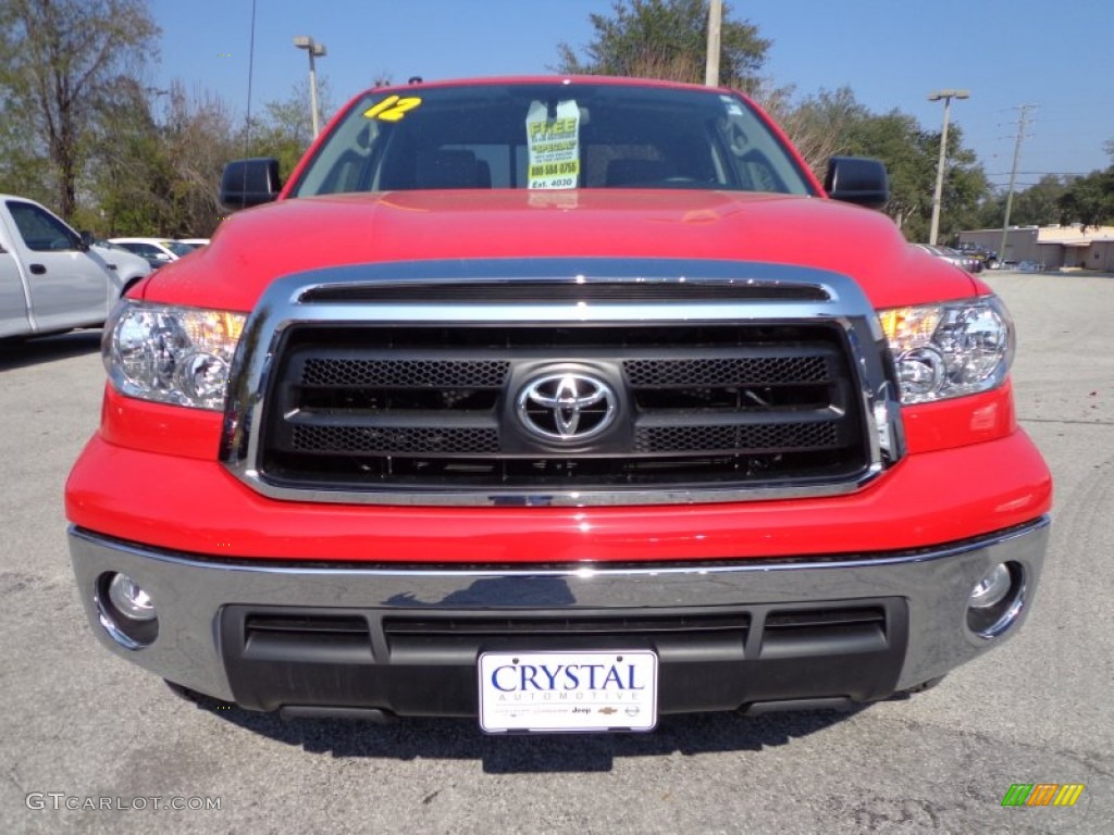 2012 Tundra TRD Double Cab 4x4 - Radiant Red / Graphite photo #13