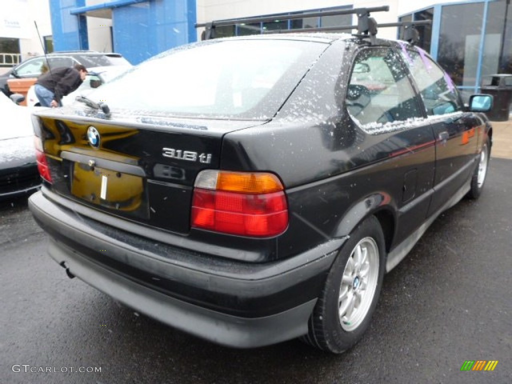 Jet Black 1995 BMW 3 Series 318ti Coupe Exterior Photo #76351521