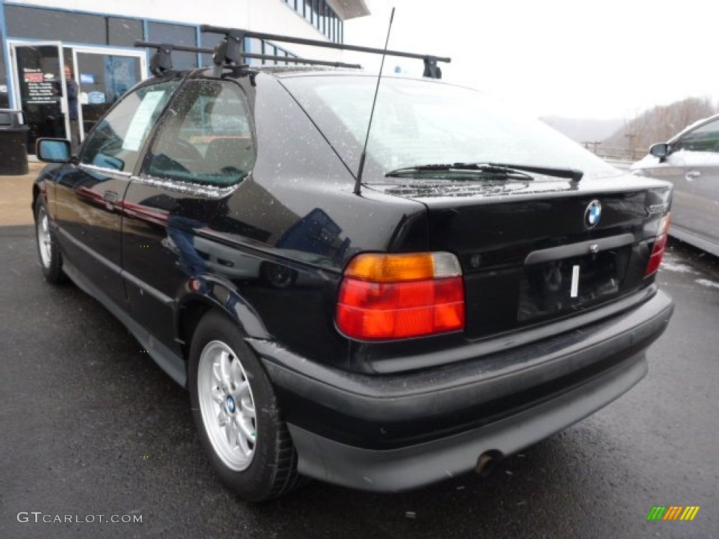 Jet Black 1995 BMW 3 Series 318ti Coupe Exterior Photo #76351561