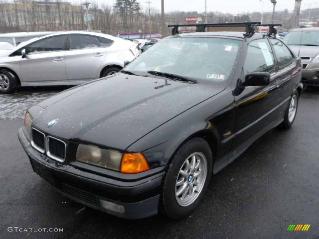 Jet Black 1995 BMW 3 Series 318ti Coupe Exterior Photo #76351579