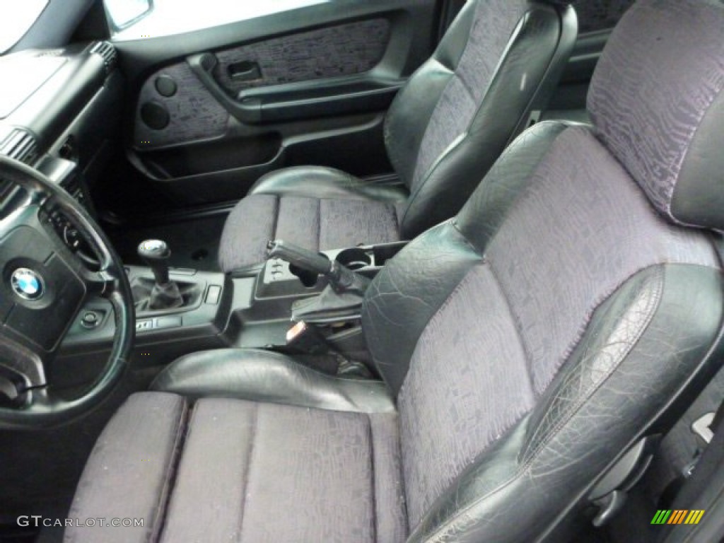 Black Interior 1995 BMW 3 Series 318ti Coupe Photo #76351630