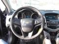 Jet Black/Medium Titanium Steering Wheel Photo for 2013 Chevrolet Cruze #76352427