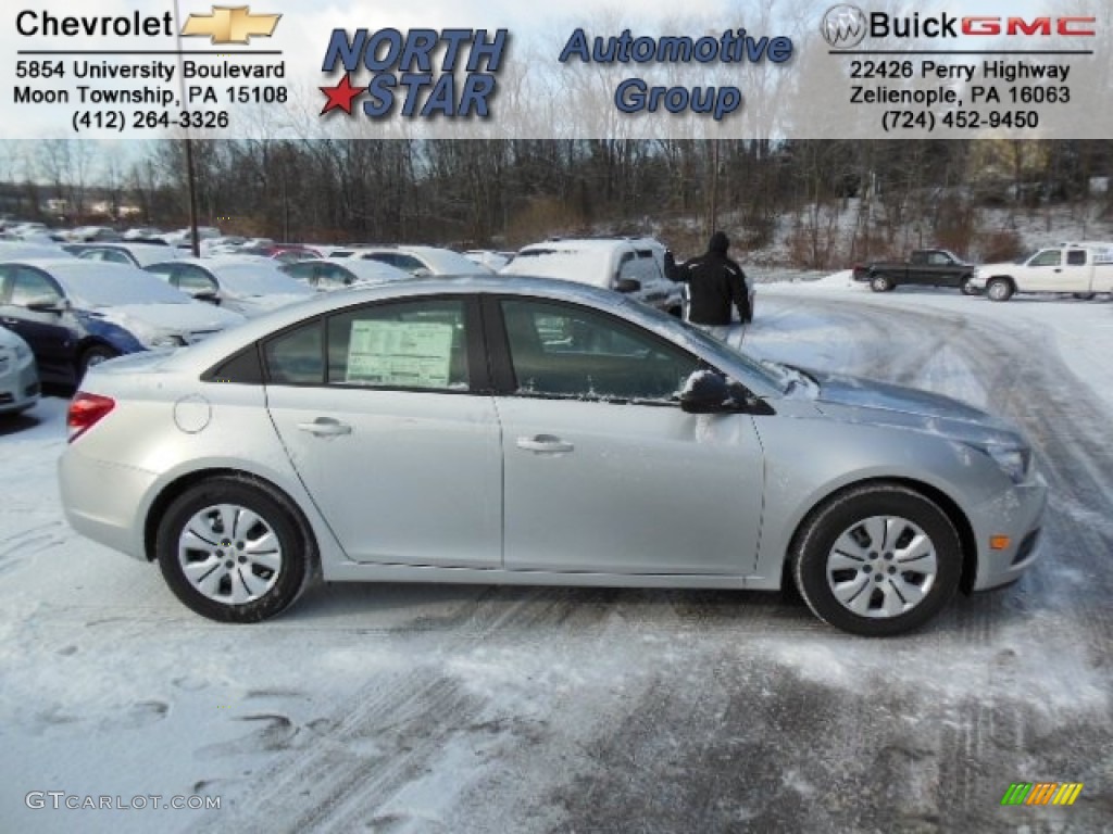 Silver Ice Metallic Chevrolet Cruze