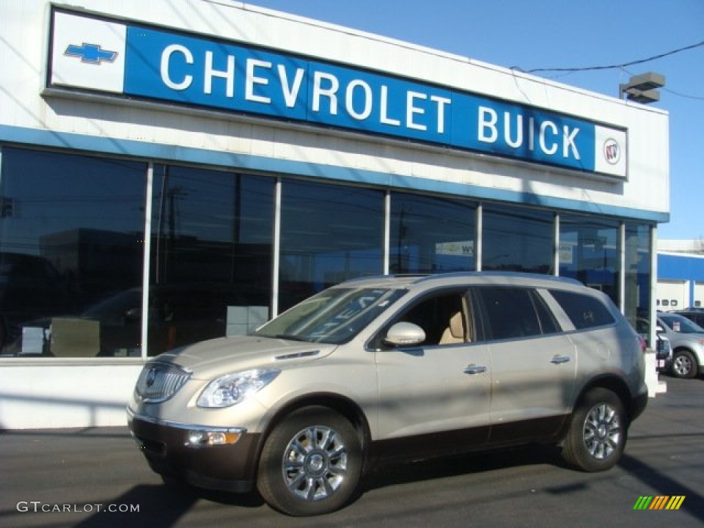 2012 Enclave AWD - Gold Mist Metallic / Cashmere photo #1