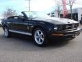 2008 Black Ford Mustang V6 Deluxe Convertible  photo #1