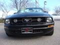 2008 Black Ford Mustang V6 Deluxe Convertible  photo #7