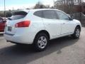 2011 Pearl White Nissan Rogue S AWD  photo #3