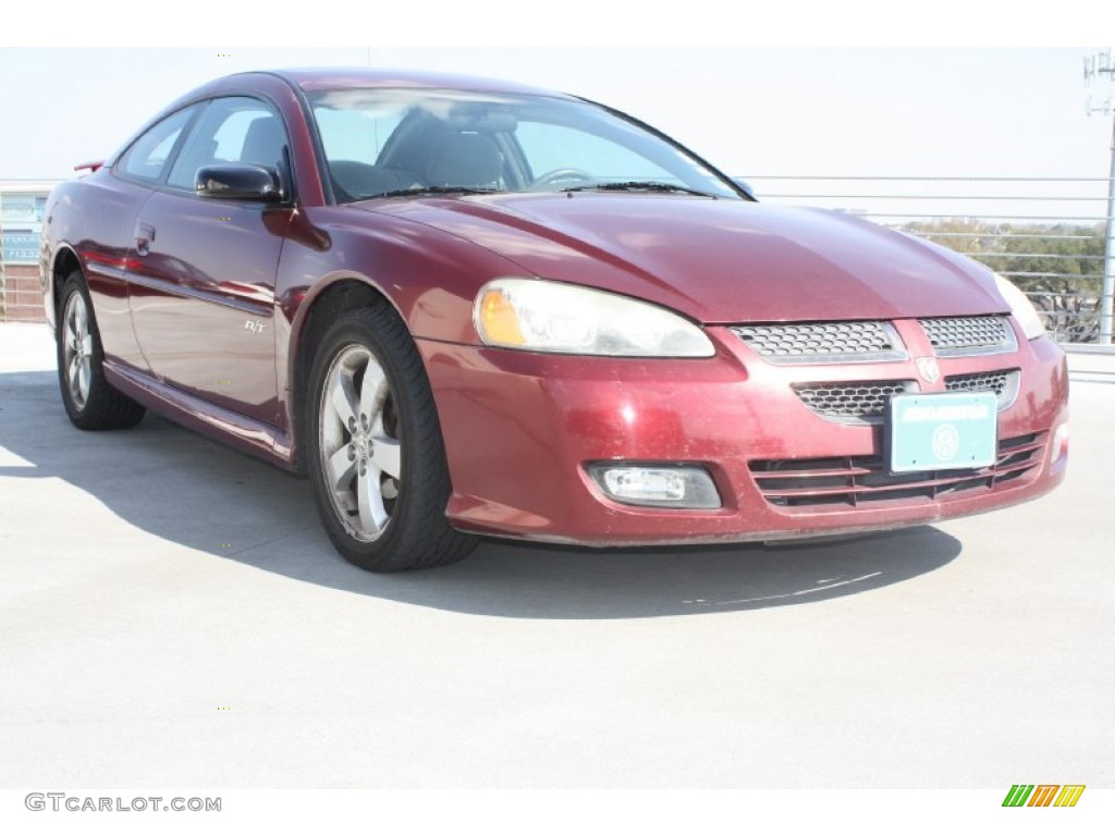 2003 Stratus R/T Coupe - Deep Red Pearl / Dark Slate Gray photo #1