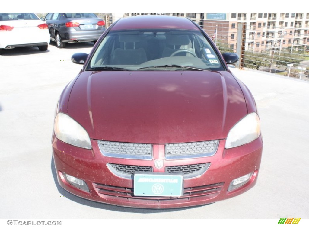 2003 Stratus R/T Coupe - Deep Red Pearl / Dark Slate Gray photo #2
