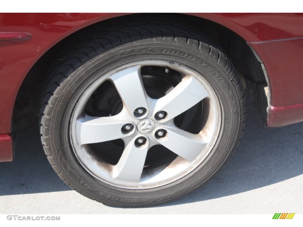 2003 Stratus R/T Coupe - Deep Red Pearl / Dark Slate Gray photo #4