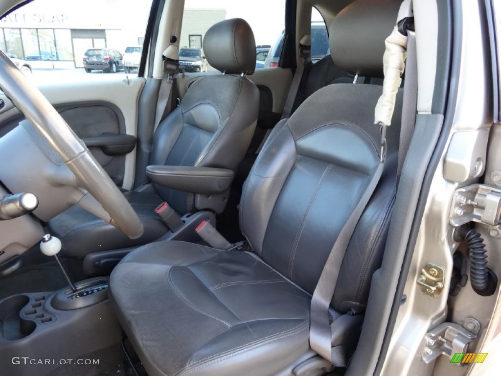 2004 PT Cruiser Limited Turbo - Light Almond Pearl Metallic / Dark Slate Gray photo #12