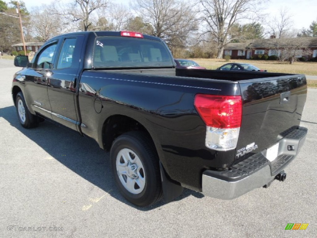 2011 Tundra Double Cab - Black / Sand Beige photo #4