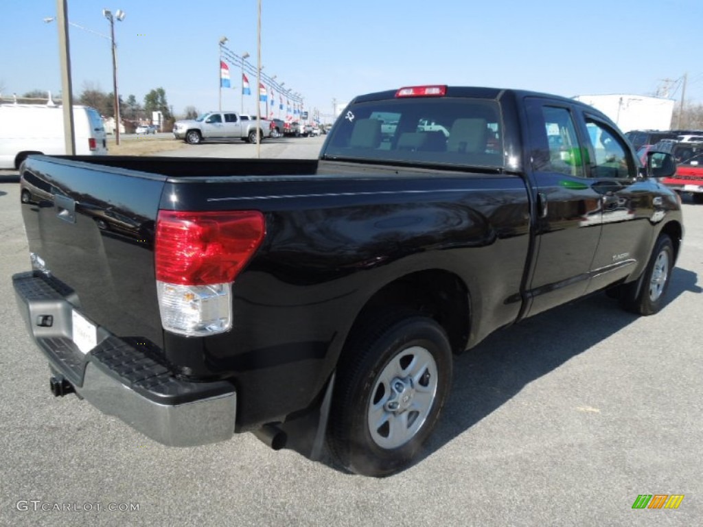 2011 Tundra Double Cab - Black / Sand Beige photo #5