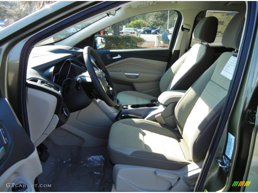 Medium Light Stone Interior 2013 Ford Escape SE 1.6L EcoBoost Photo #76356666