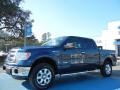 2013 Blue Jeans Metallic Ford F150 XLT SuperCrew 4x4  photo #1