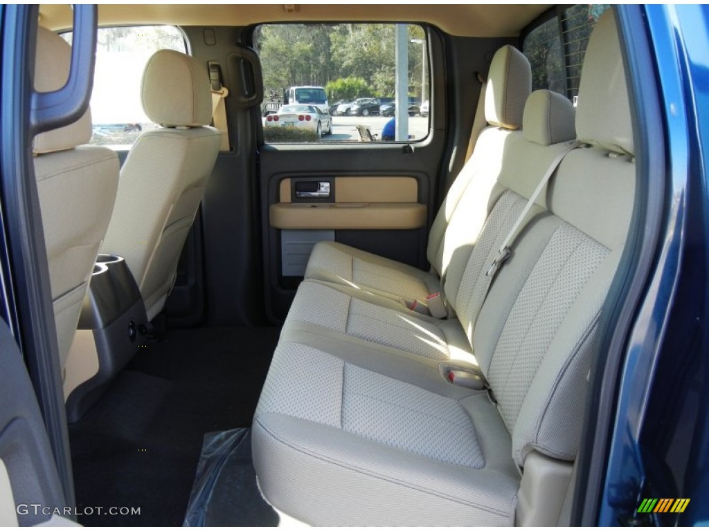 Adobe Interior 2013 Ford F150 XLT SuperCrew 4x4 Photo #76357198