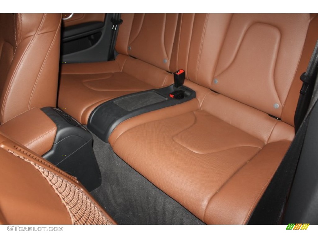 Cinnamon Brown Interior 2010 Audi A5 2.0T quattro Cabriolet Photo #76357309