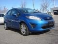 2011 Blue Flame Metallic Ford Fiesta S Sedan  photo #1