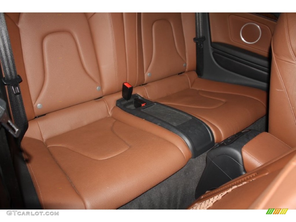 2010 Audi A5 2.0T quattro Cabriolet Rear Seat Photos