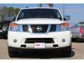 2010 Blizzard White Nissan Armada Platinum  photo #7
