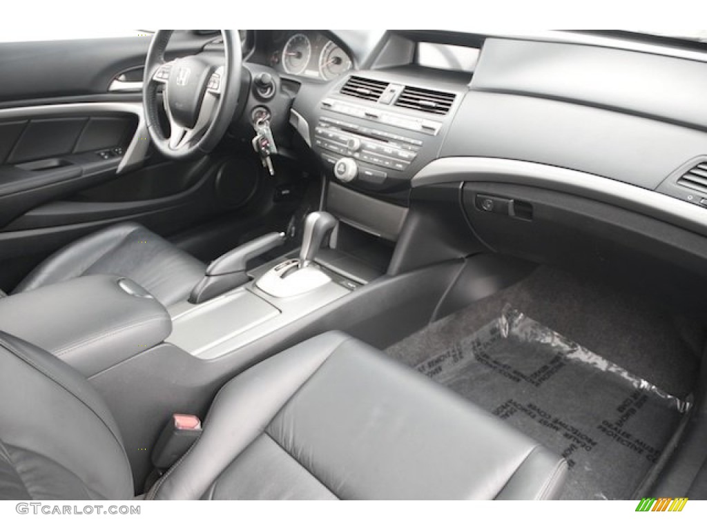 2011 Honda Accord EX-L Coupe Black Dashboard Photo #76358938