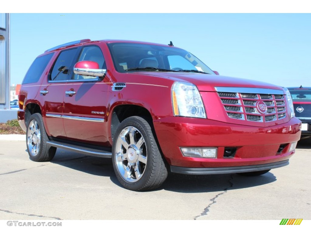 2011 Escalade Luxury - Infrared Tincoat / Cashmere/Cocoa photo #2