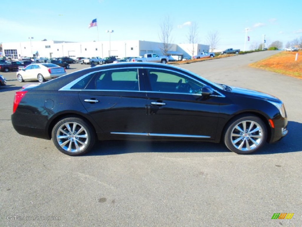 2013 XTS Premium FWD - Black Diamond Tricoat / Jet Black photo #6