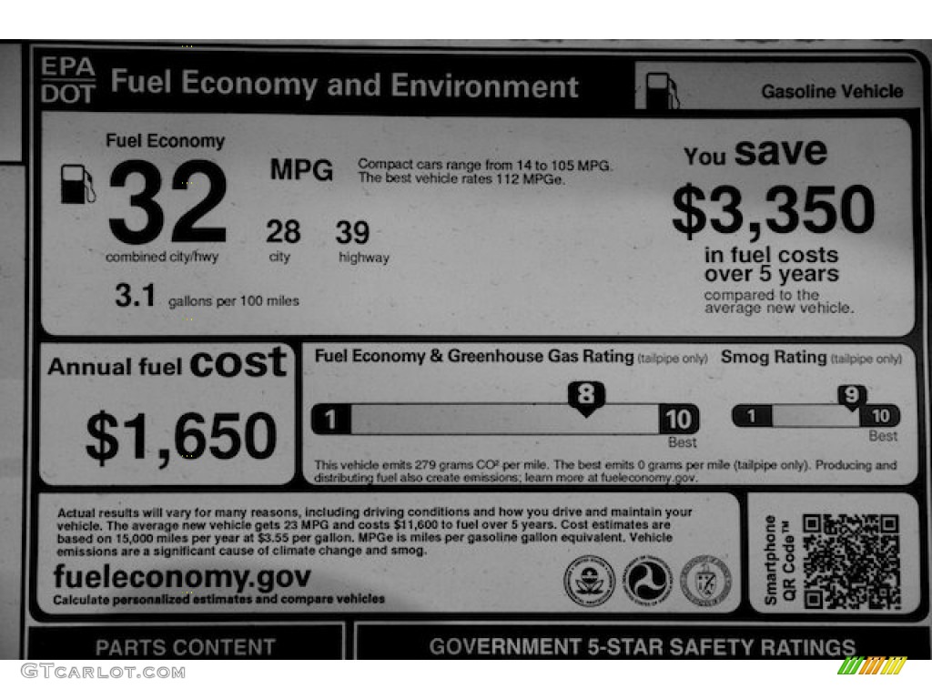 2013 Civic EX Sedan - Polished Metal Metallic / Black photo #18