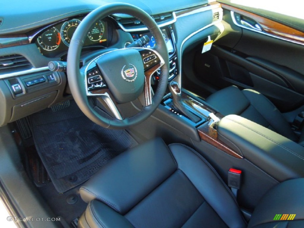 Jet Black Interior 2013 Cadillac XTS Premium FWD Photo #76360318