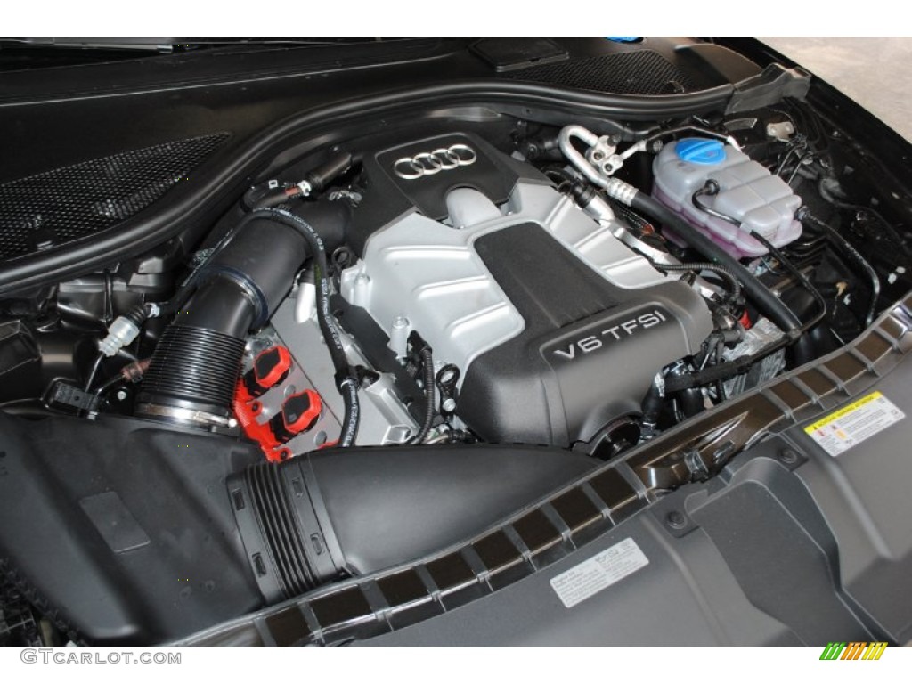 2013 Audi A6 3.0T quattro Sedan 3.0 Liter FSI Supercharged DOHC 24-Valve VVT V6 Engine Photo #76360330