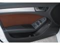 2013 Audi A4 Chestnut Brown Interior Door Panel Photo