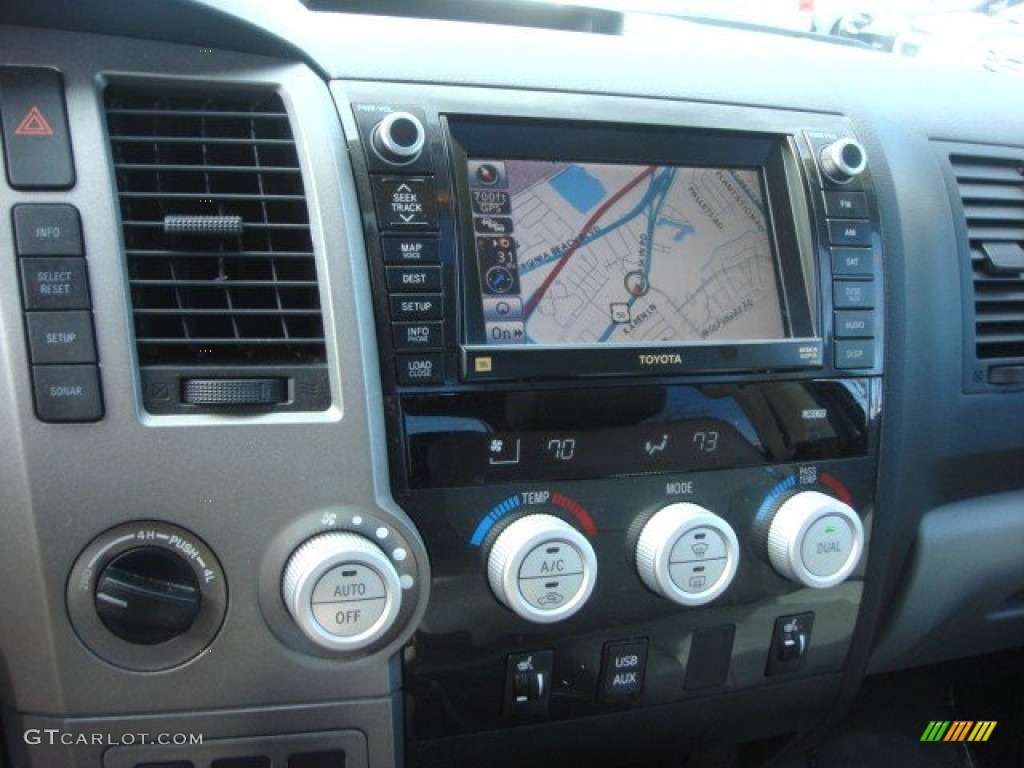 2011 Tundra Limited CrewMax 4x4 - Magnetic Gray Metallic / Graphite Gray photo #17