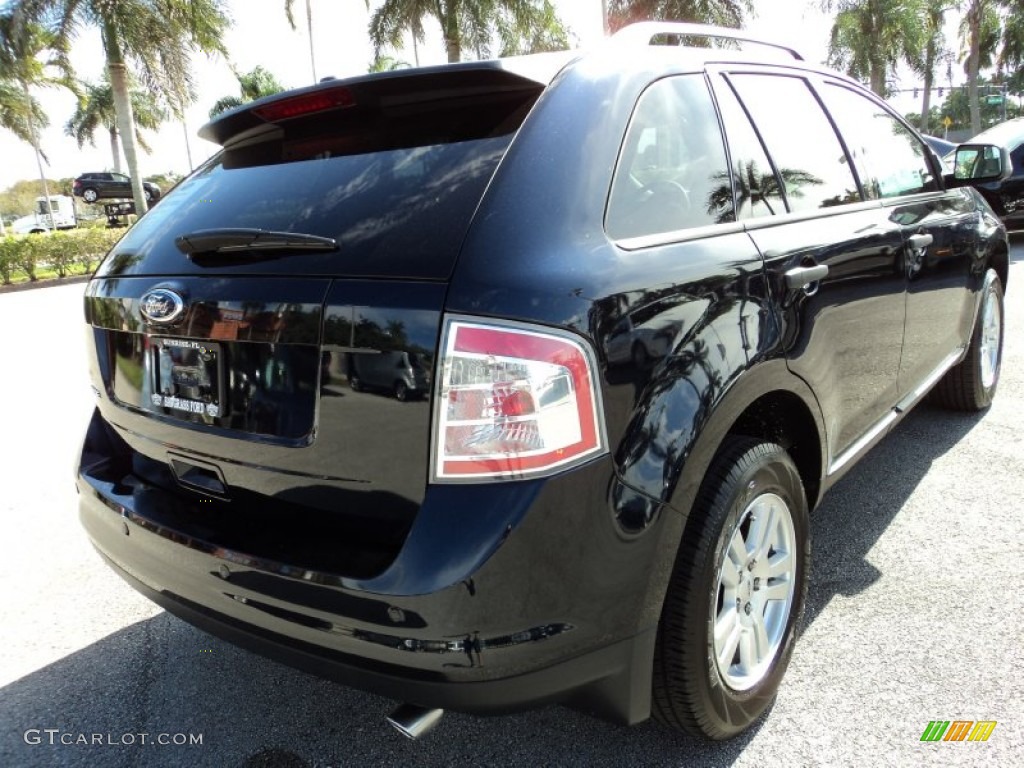 2010 Edge SE - Dark Ink Blue Metallic / Medium Light Stone photo #6