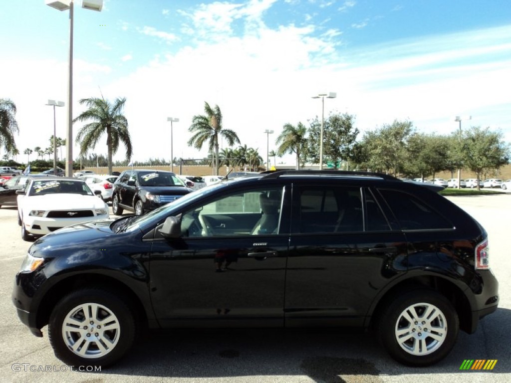 2010 Edge SE - Dark Ink Blue Metallic / Medium Light Stone photo #12