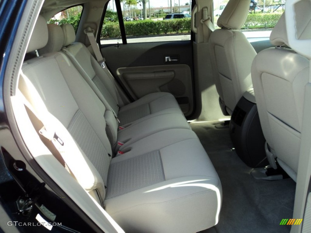 2010 Edge SE - Dark Ink Blue Metallic / Medium Light Stone photo #23