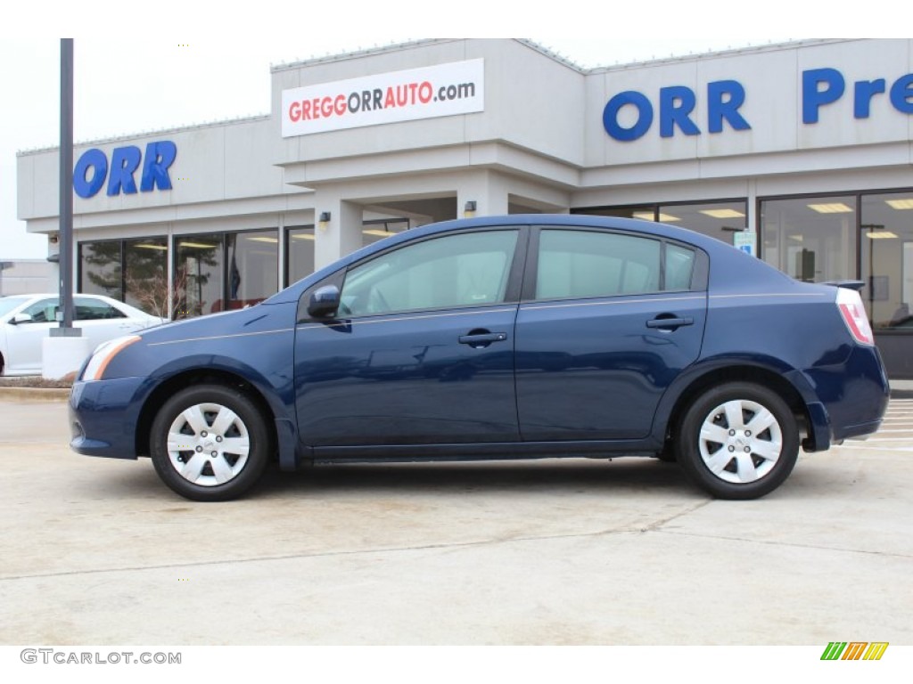 2012 Sentra 2.0 S - Blue Onyx / Charcoal photo #2