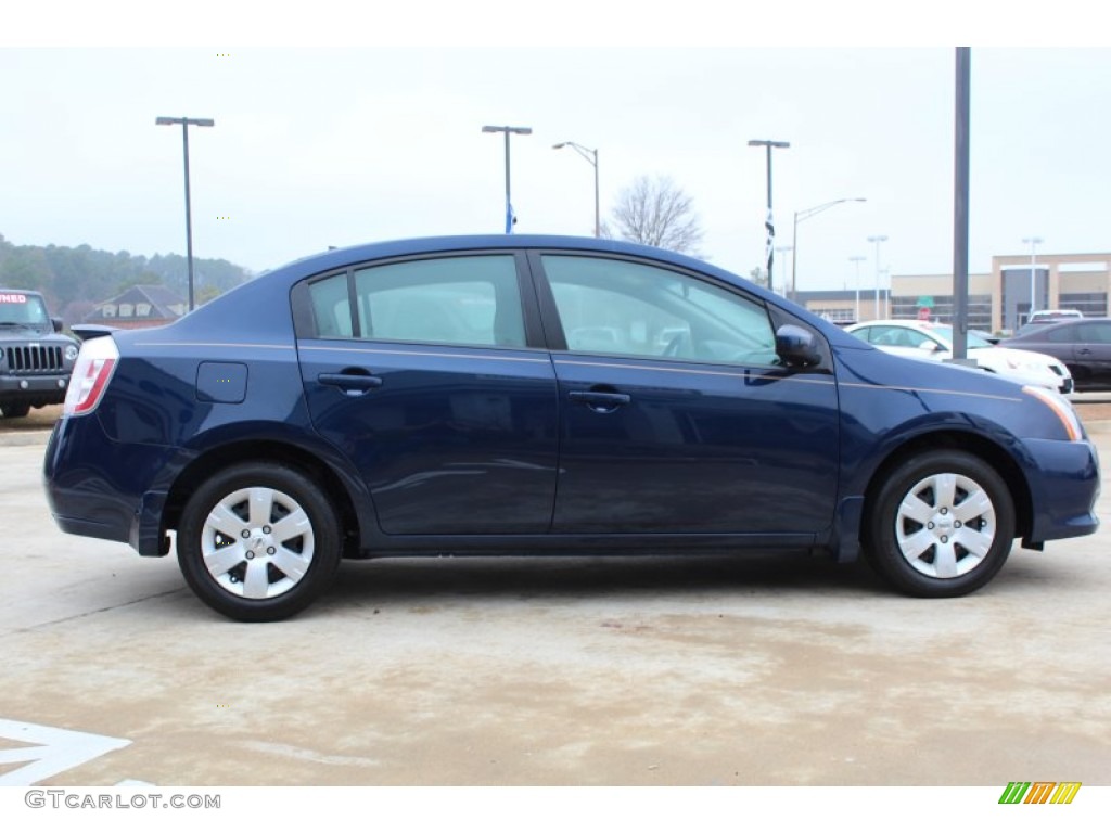2012 Sentra 2.0 S - Blue Onyx / Charcoal photo #3