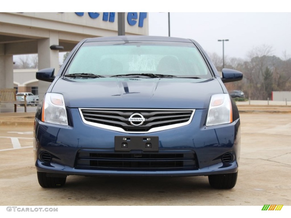 2012 Sentra 2.0 S - Blue Onyx / Charcoal photo #4